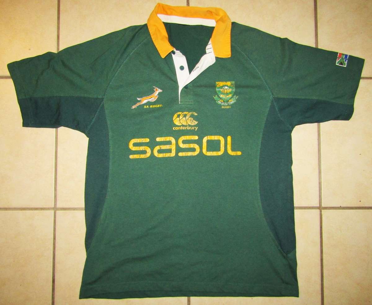 Old Springbok Rugby Jersey - Large Size