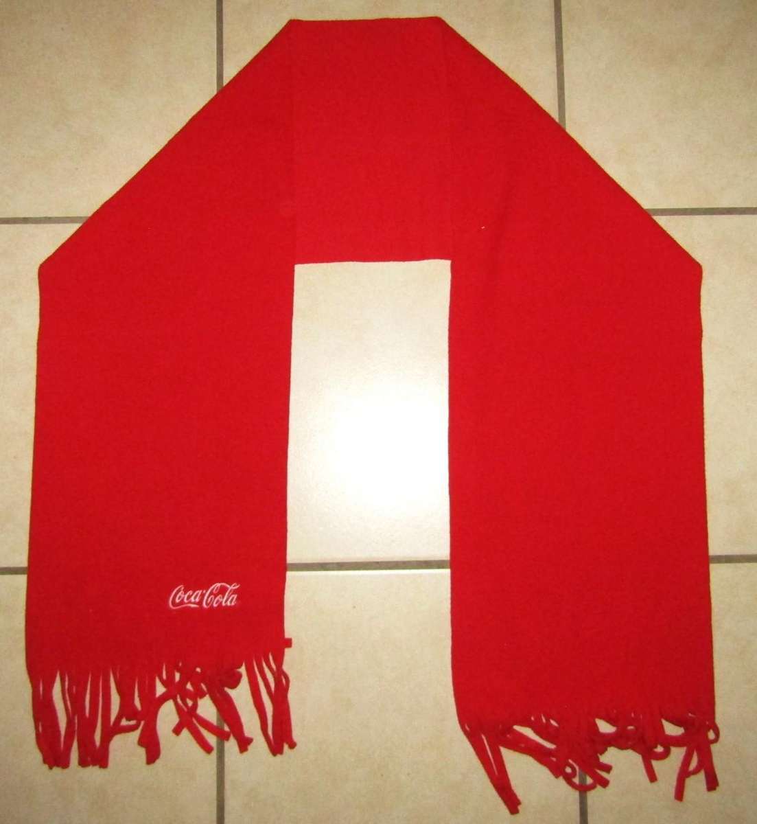 Red Coca Cola Scarf