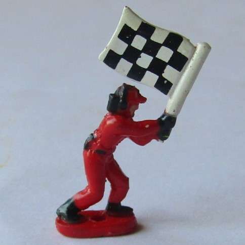 Old Micro Machine Size Race Marshal Figure