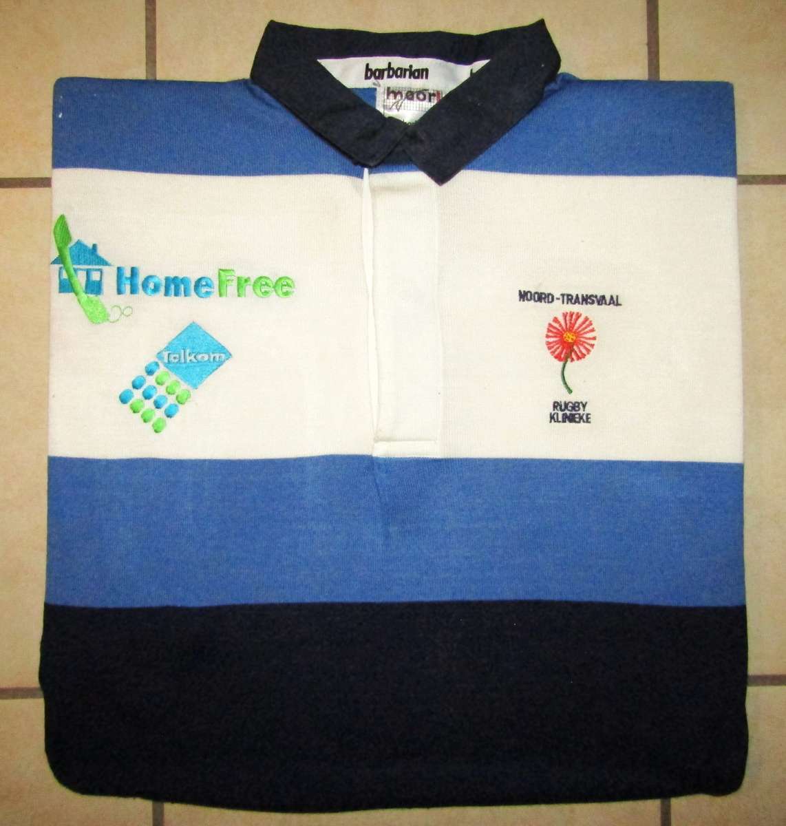 Old Noord Transvaal Players Rugby Jersey