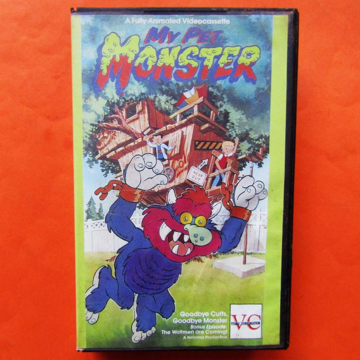 My Pet Monster - TV Series VHS Tape (1990)