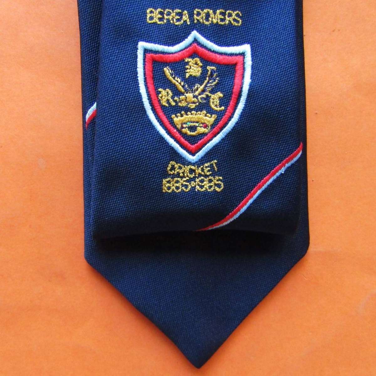 1985 Berea Rovers 100 Year Cricket Neck Tie
