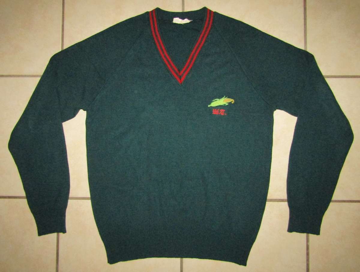 Old Wes Transvaal Rugby Pullover Jersey - Large Size