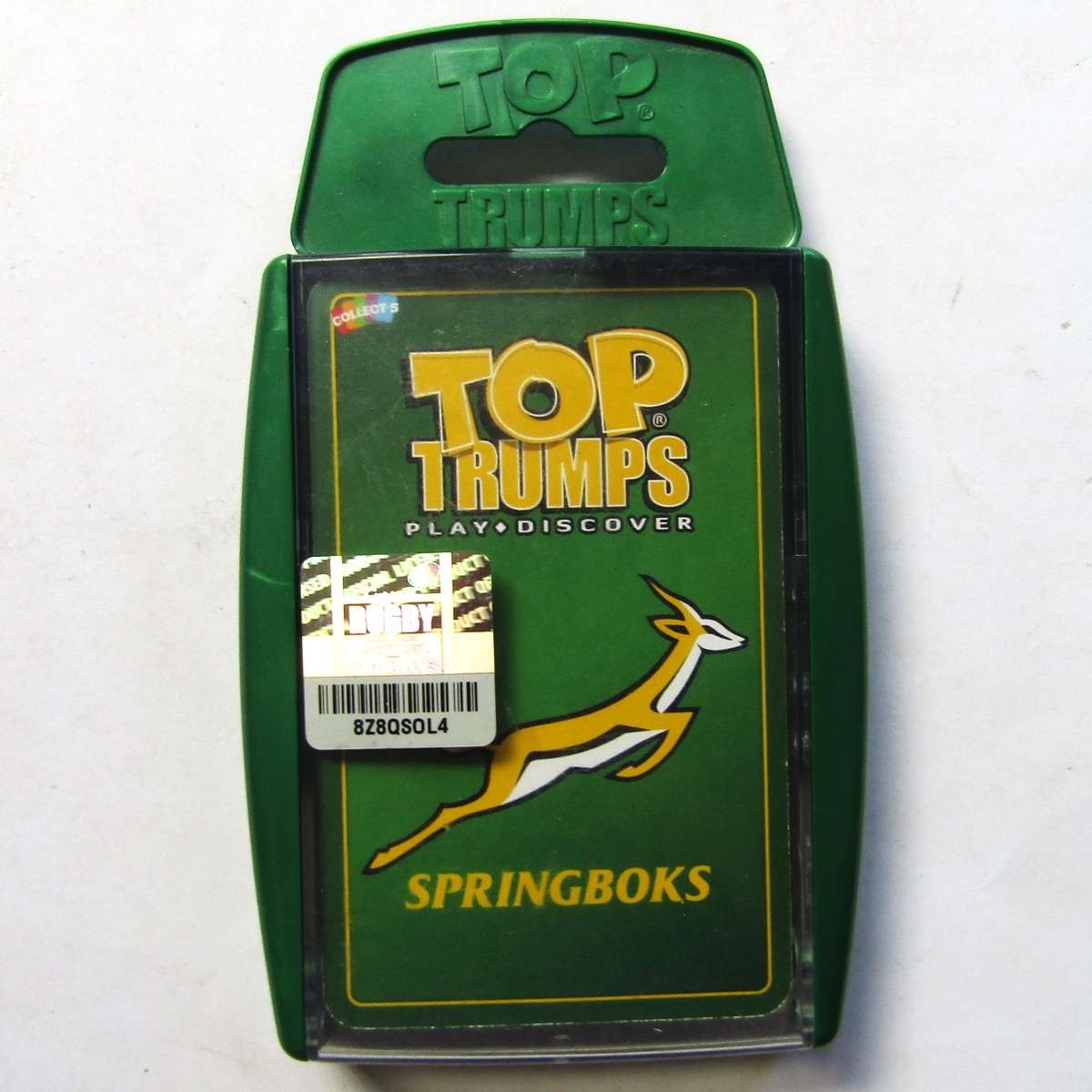 1999 Springbok Rugby Top Trumps Cards