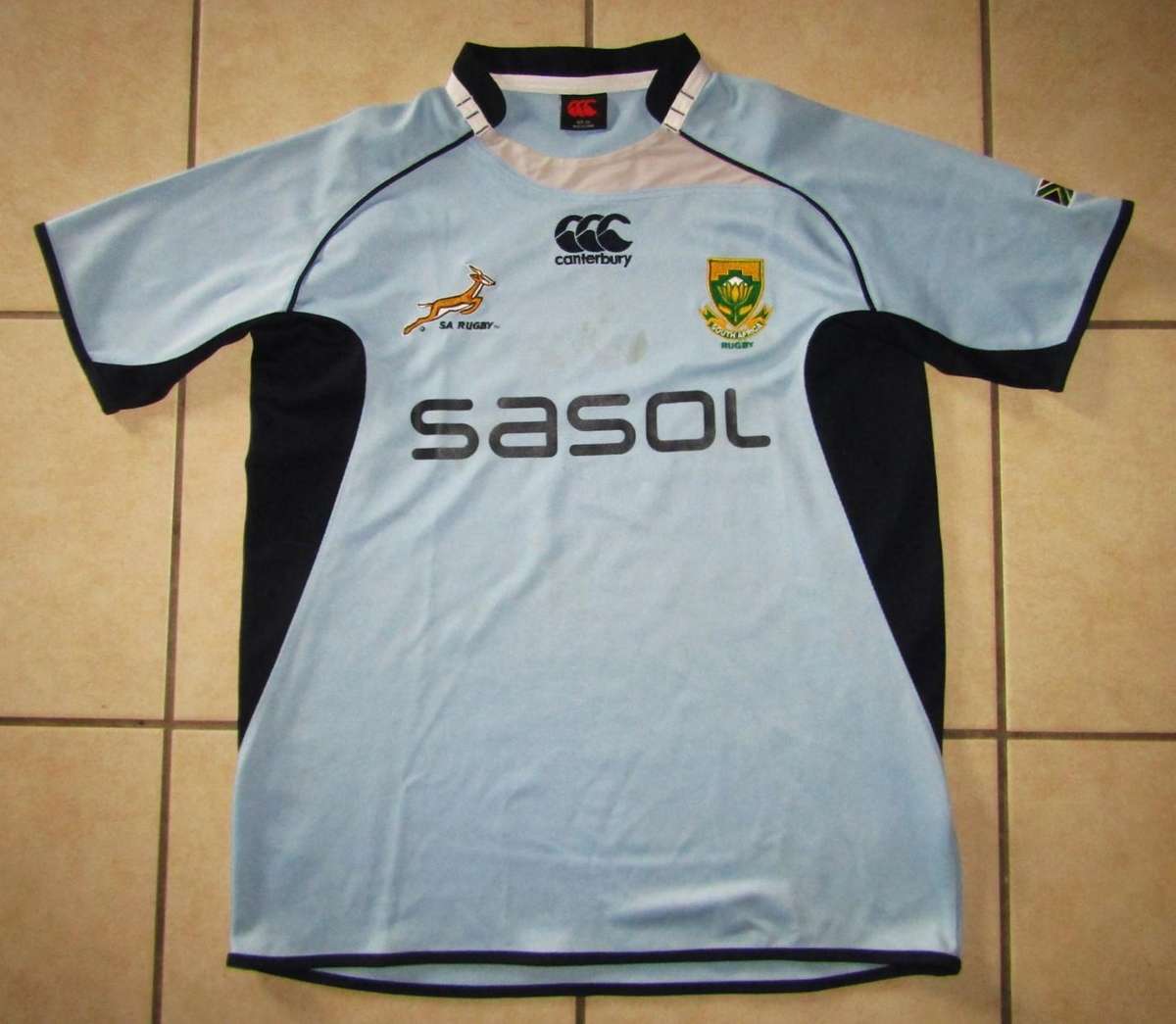 Old Blue Springbok Rugby Jersey - XL Size