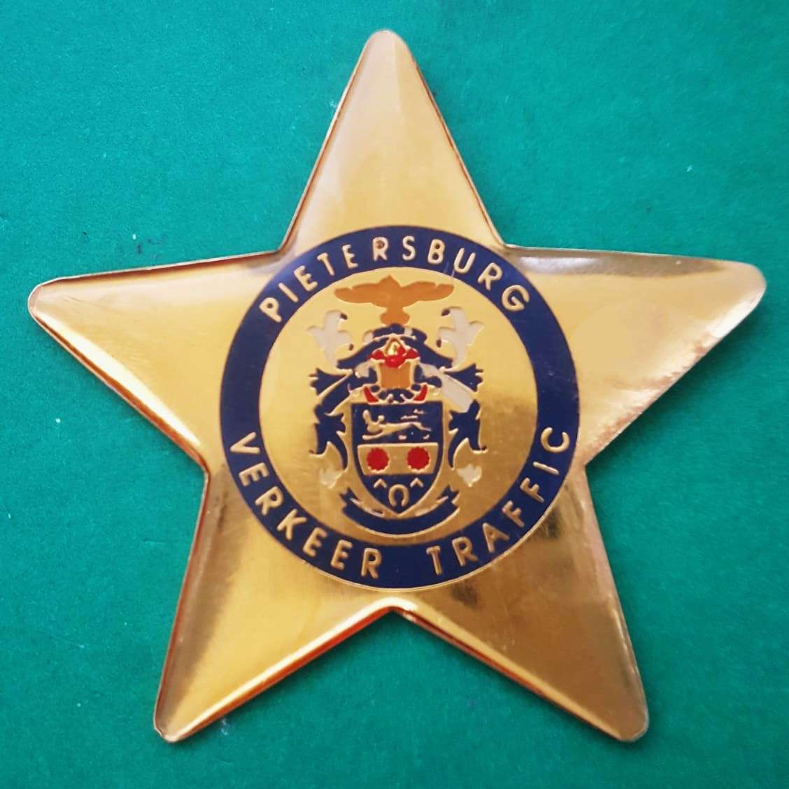 Old Pietersburg Traffic Breast Star