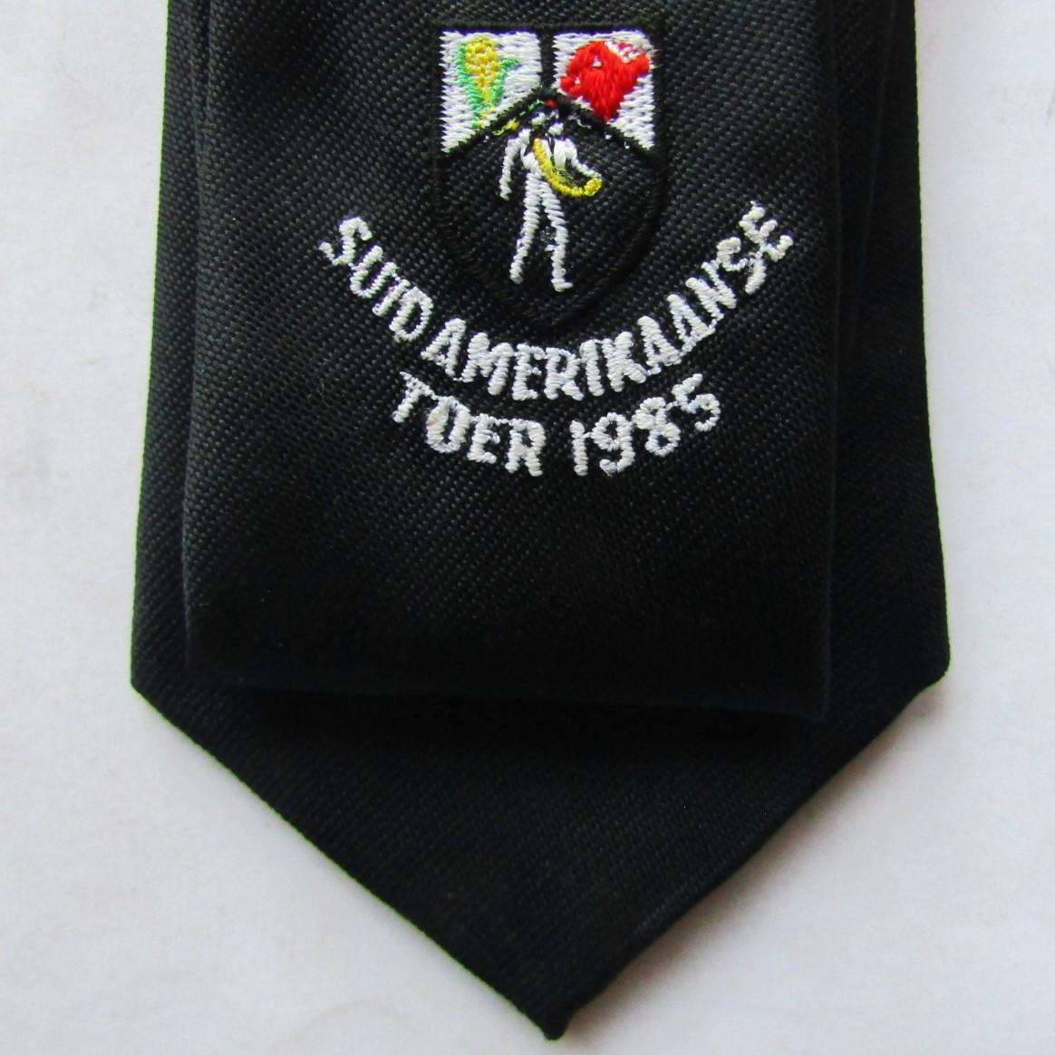 1985 Suid Amerikaanse Toer Rugby Neck Tie