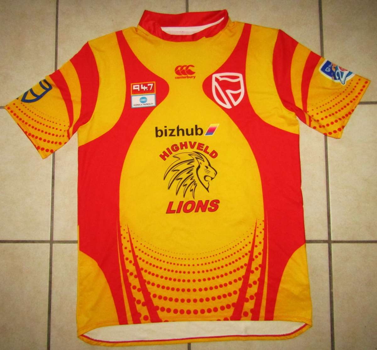Old Highveld Lions Pro 20 - Van Jaarsveld - Players Cricket Jersey