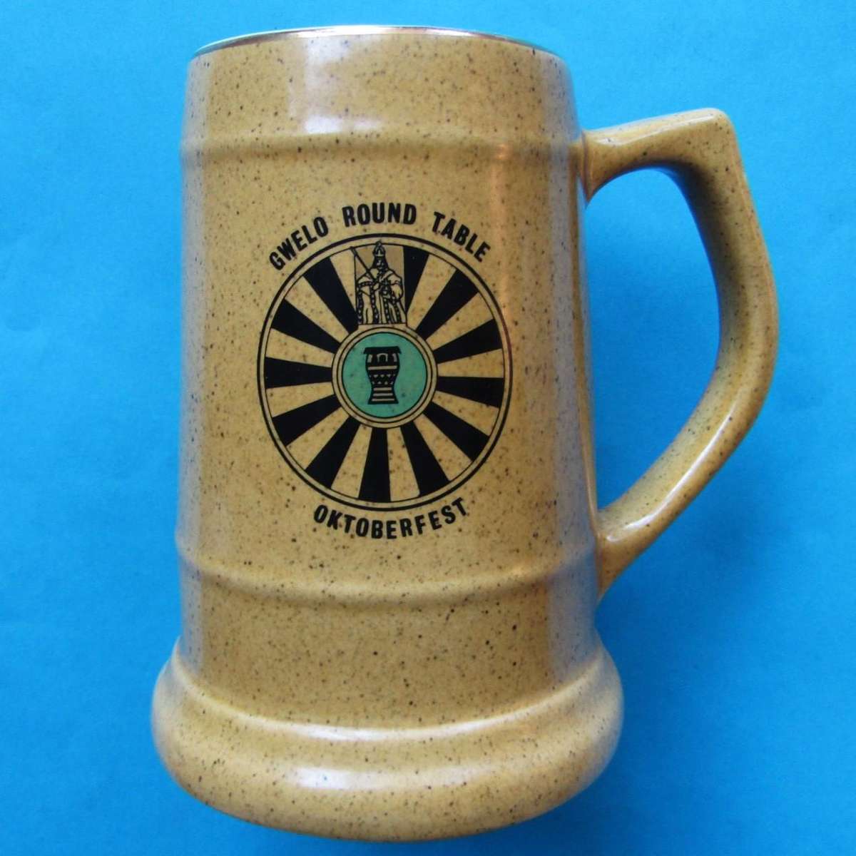 Old Rhodesia Gwelo Round Table Beer Mug