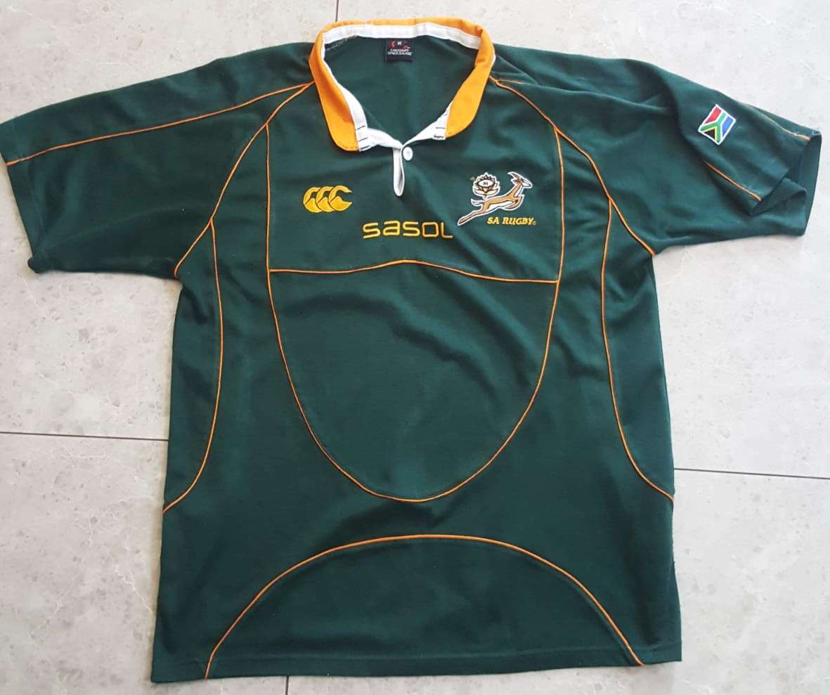 Old Springbok Rugby Jersey - XL Size