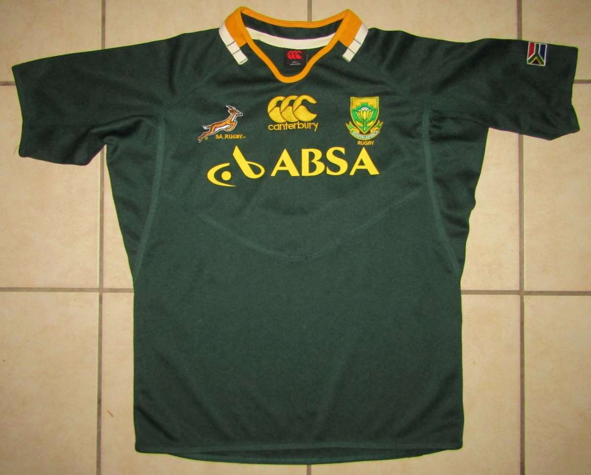 Old Springbok Rugby Jersey - Small Size