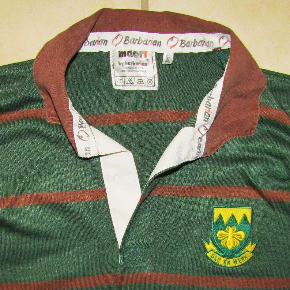 Old HS Montana Number 15 Players Rugby Jersey