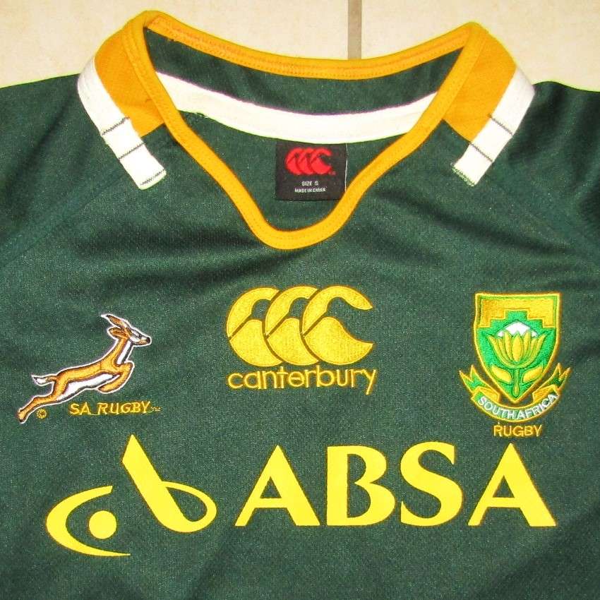 Old Springbok Rugby Jersey - Small Size