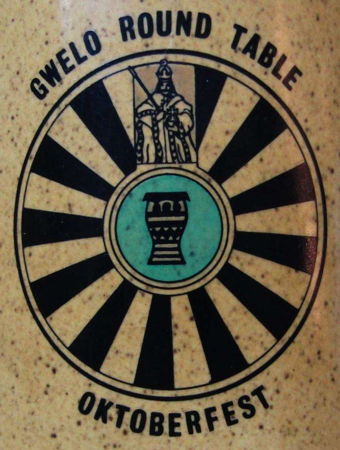 Old Rhodesia Gwelo Round Table Beer Mug
