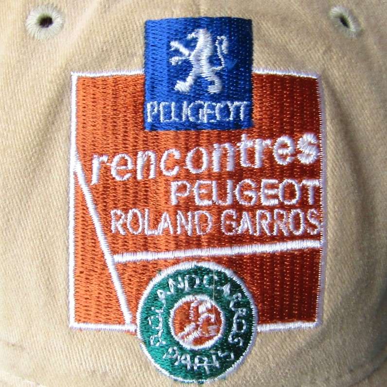 Old Peugeot Roland Garros Tennis Cap