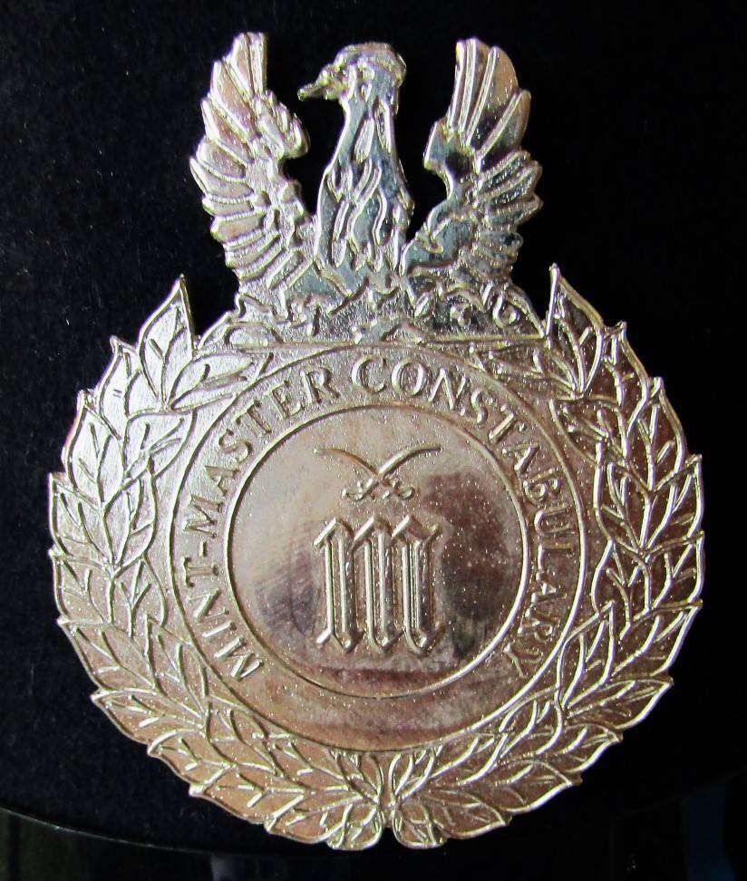 Old Mint Master Constabulary Hat