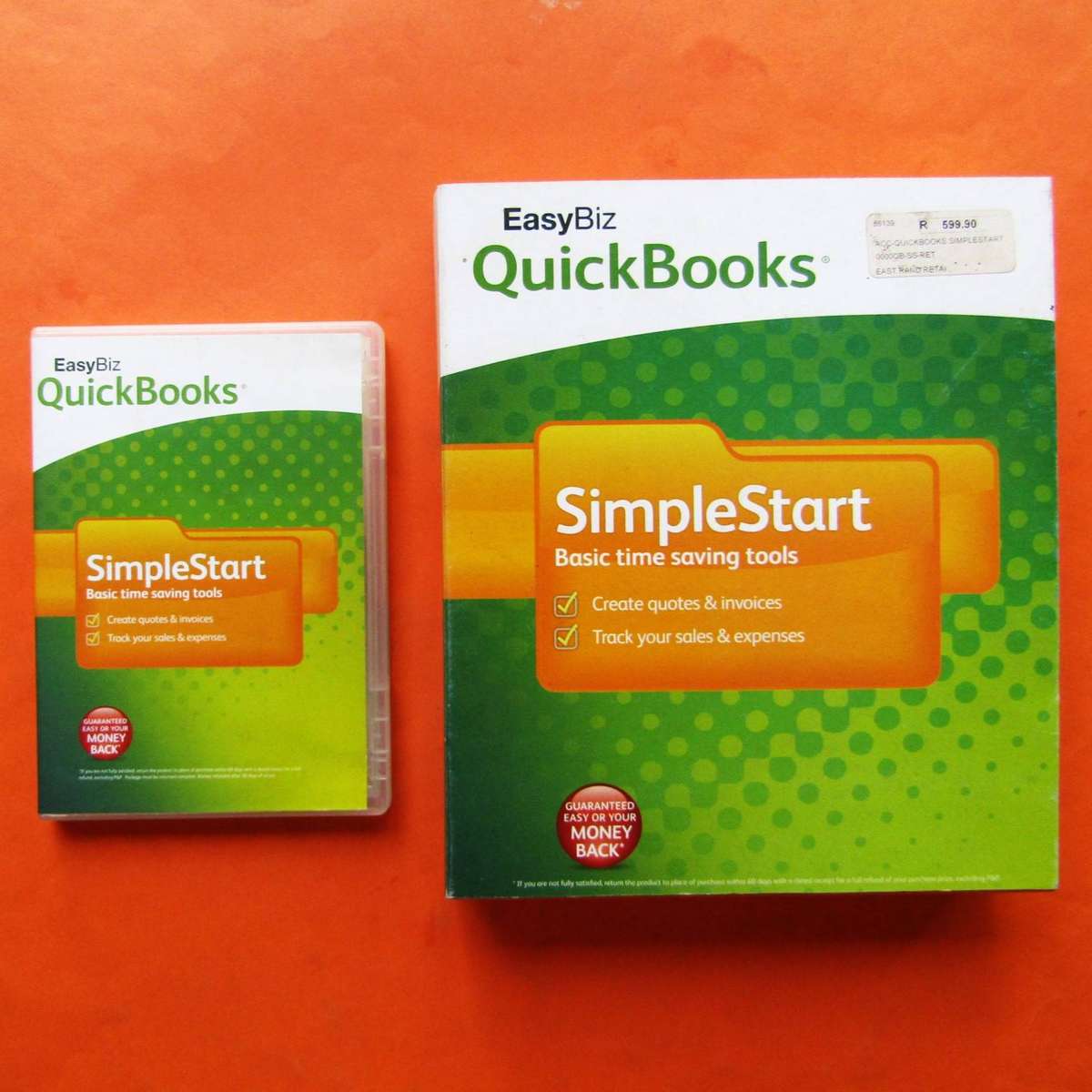 QuickBooks Simple Start - Big Box PC Software Program