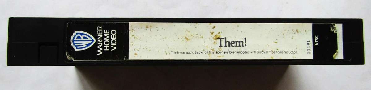 Them! - Horror Movie VHS Tape (1987)