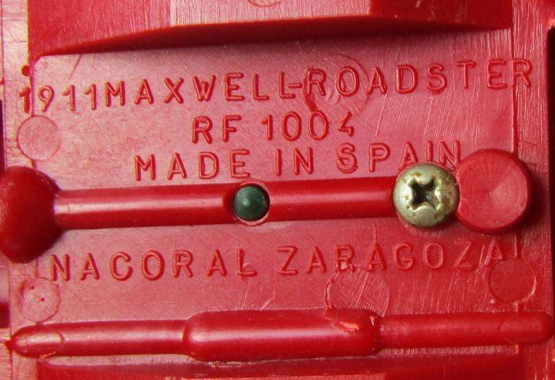 Old Nacoral Spain 1911 Maxwell Roadster Car
