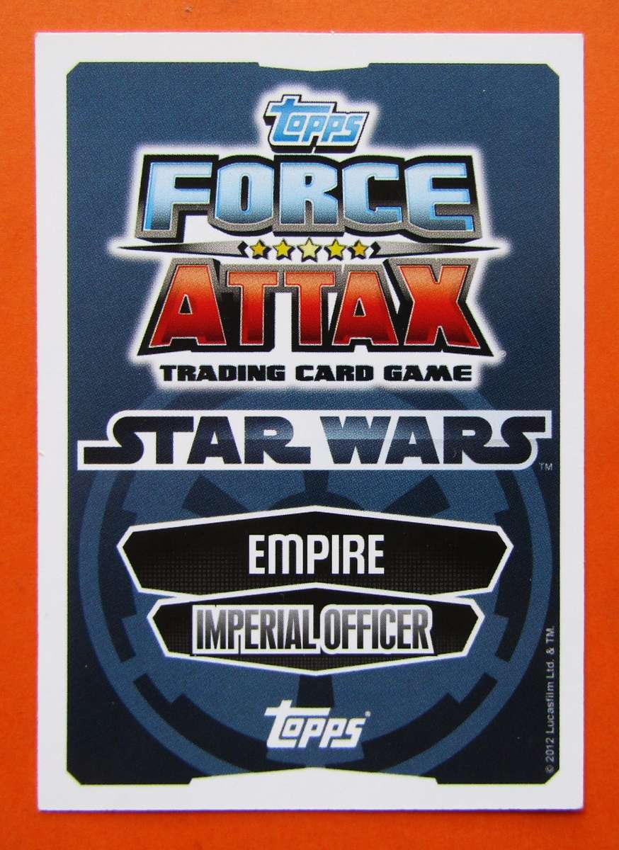 Lot of 20 Star Wars Force Attax Trading Cards