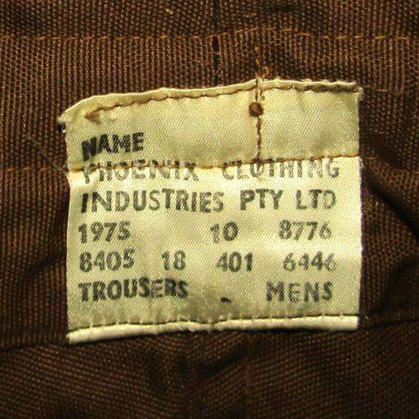 1975 SADF Border War Nutria Trousers