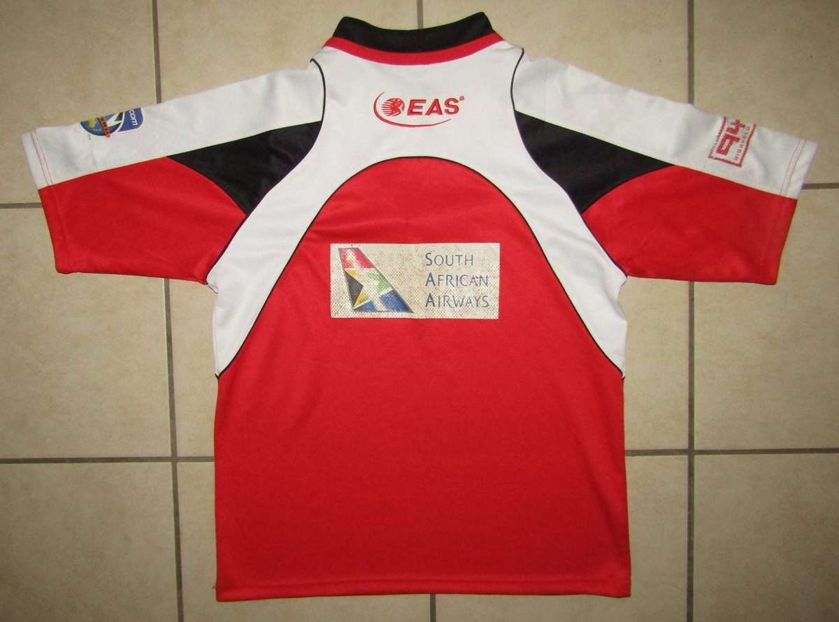 Old SAA Airways Lions Super 14 Rugby Jersey - Medium Size