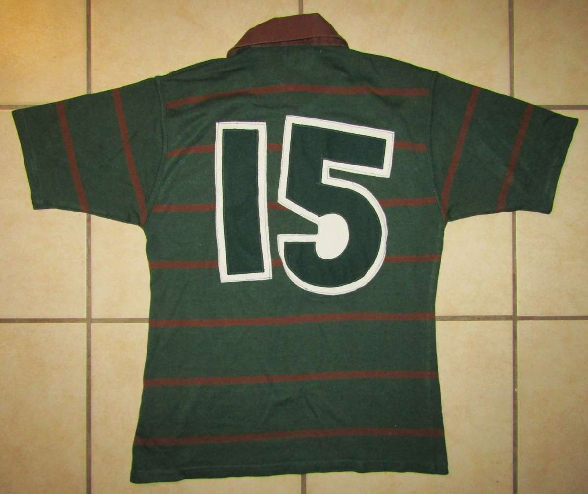 Old HS Montana Number 15 Players Rugby Jersey