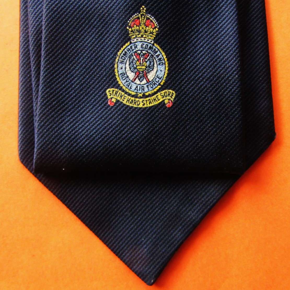 Old Royal Air Force Bomber Command Neck Tie