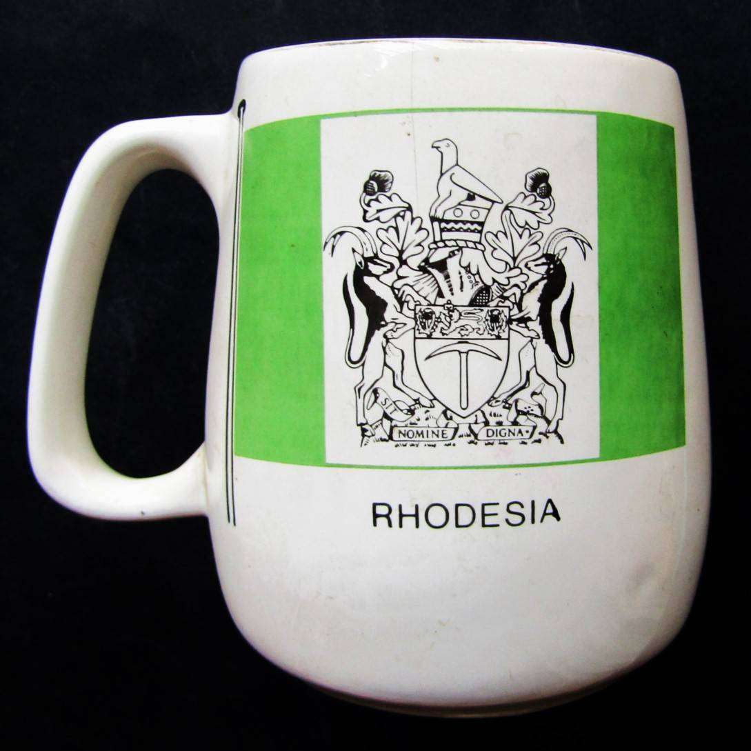 Old Rhodesia HQ 3 Brigade Beer Mug