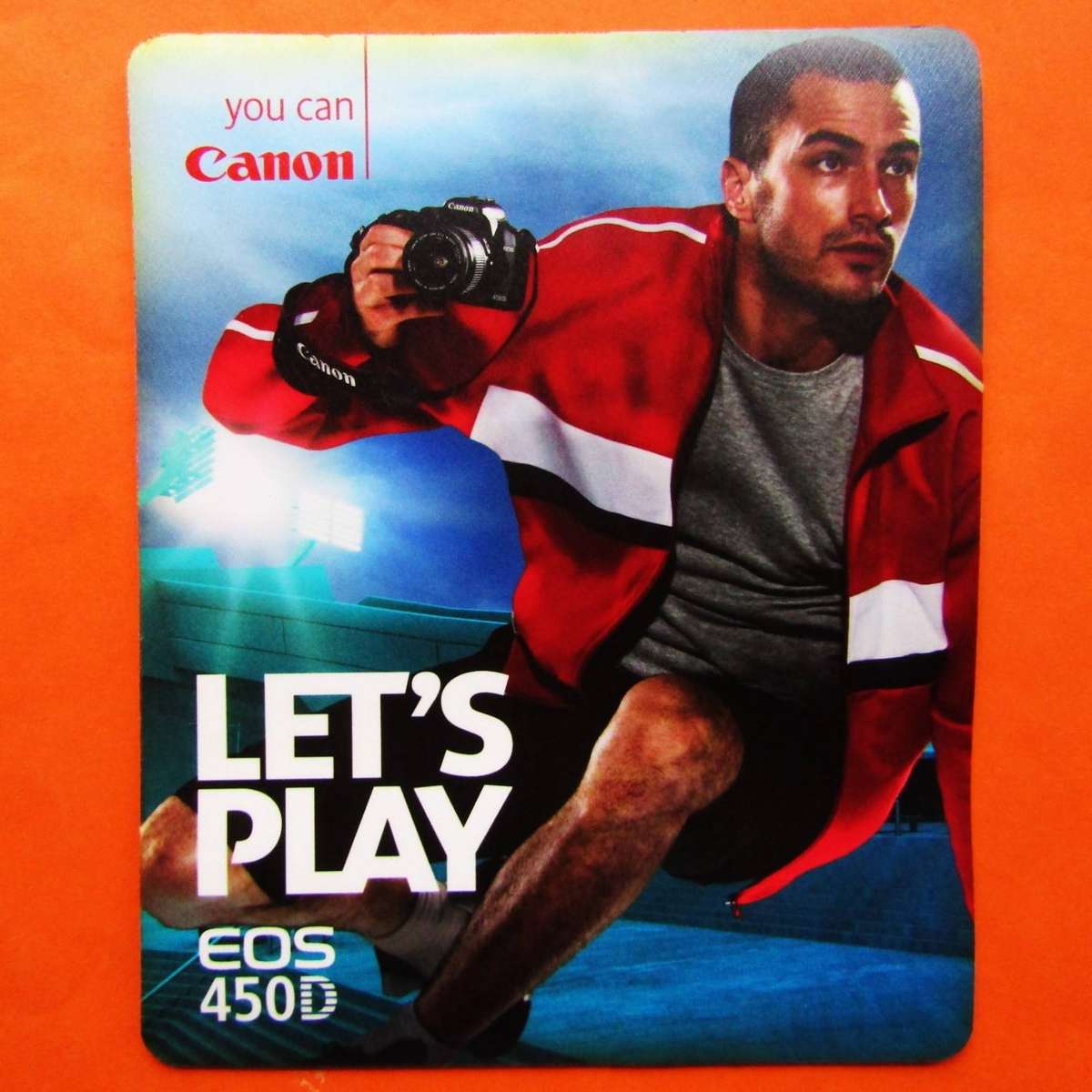 Canon EOS 450D Rubber Advertising Mouse Pad