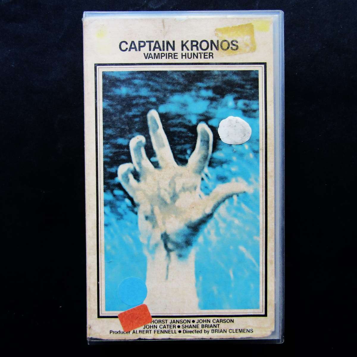 Captain Kronos: Vampire Hunter - Horror Movie VHS Tape (1974)