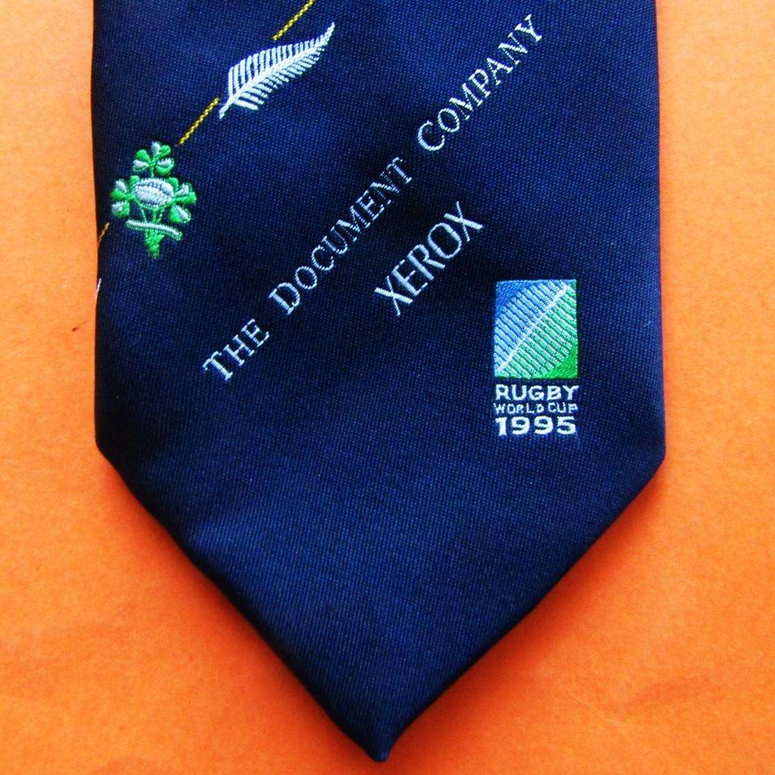 1995 Rugby World Cup Xerox Neck Tie
