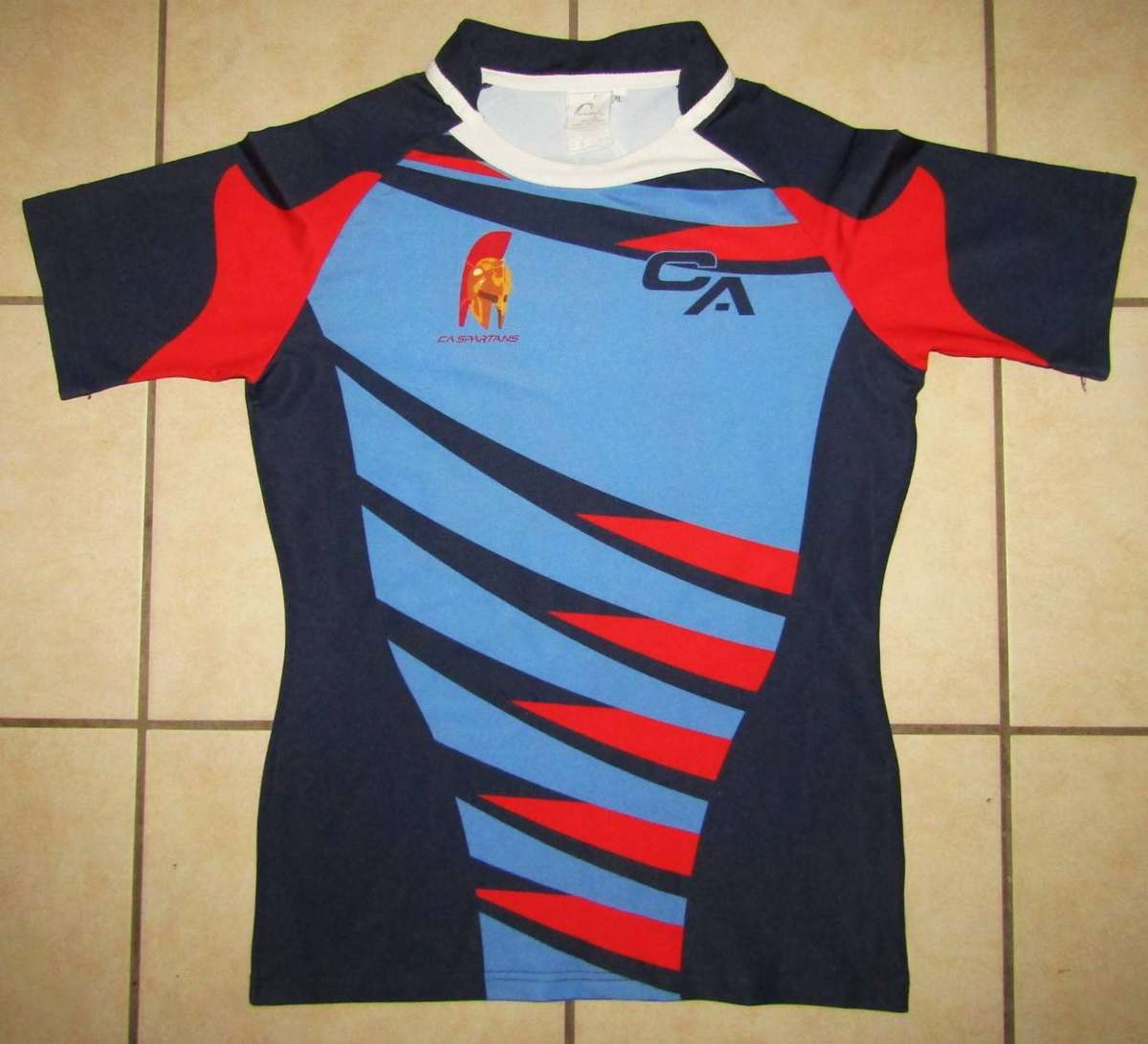 Old CA Spartans Players Rugby Jersey