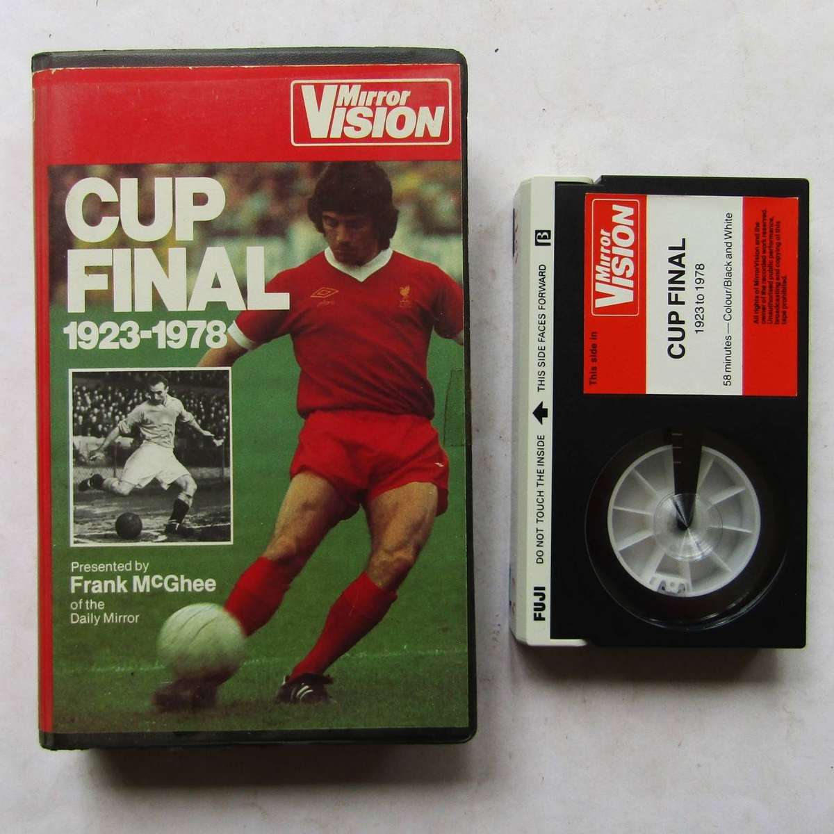 1923-1978 Cup Final - Football Betamax Video Tape
