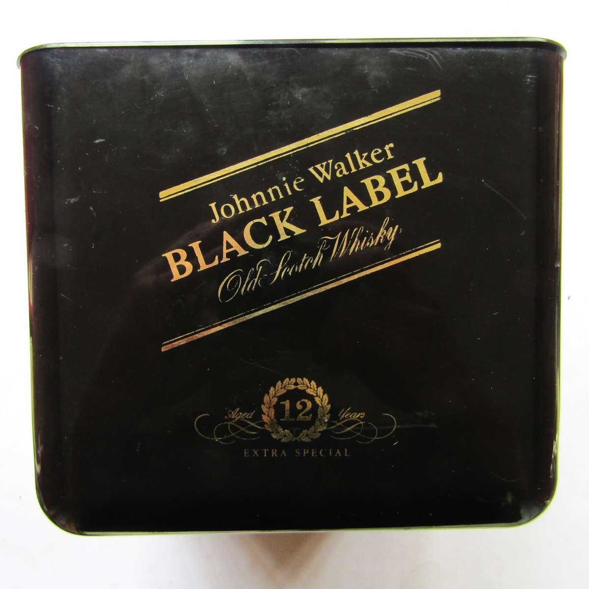 Old Johnnie Walker Black Label Whisky Ice Bucket