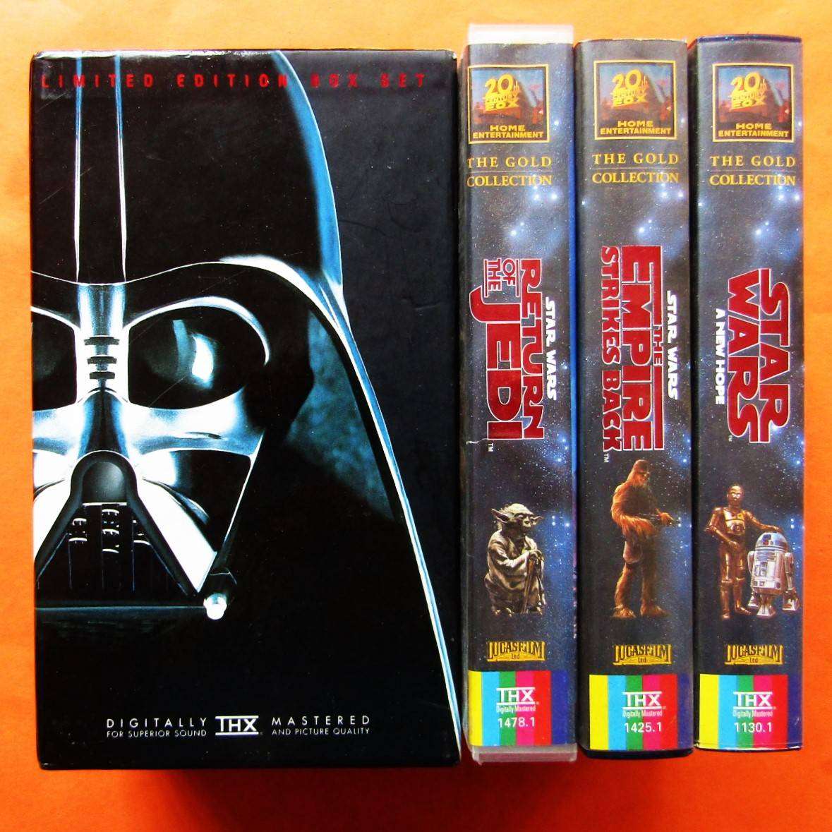 Star Wars Trilogy - Limited Edition VHS Tape Box Set