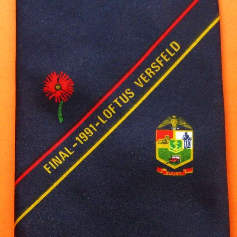 1991 Currie Cup Final - Noord Transvaal vs Transvaal - Rugby Neck Tie
