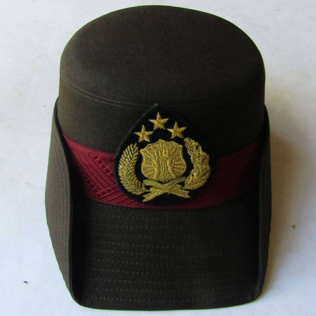 Old Indonesia National Police Woman's Cap