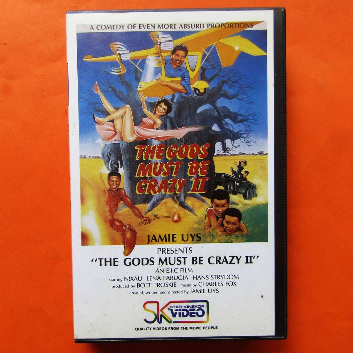 The Gods Must Be Crazy 2 - Movie VHS Tape (1989)
