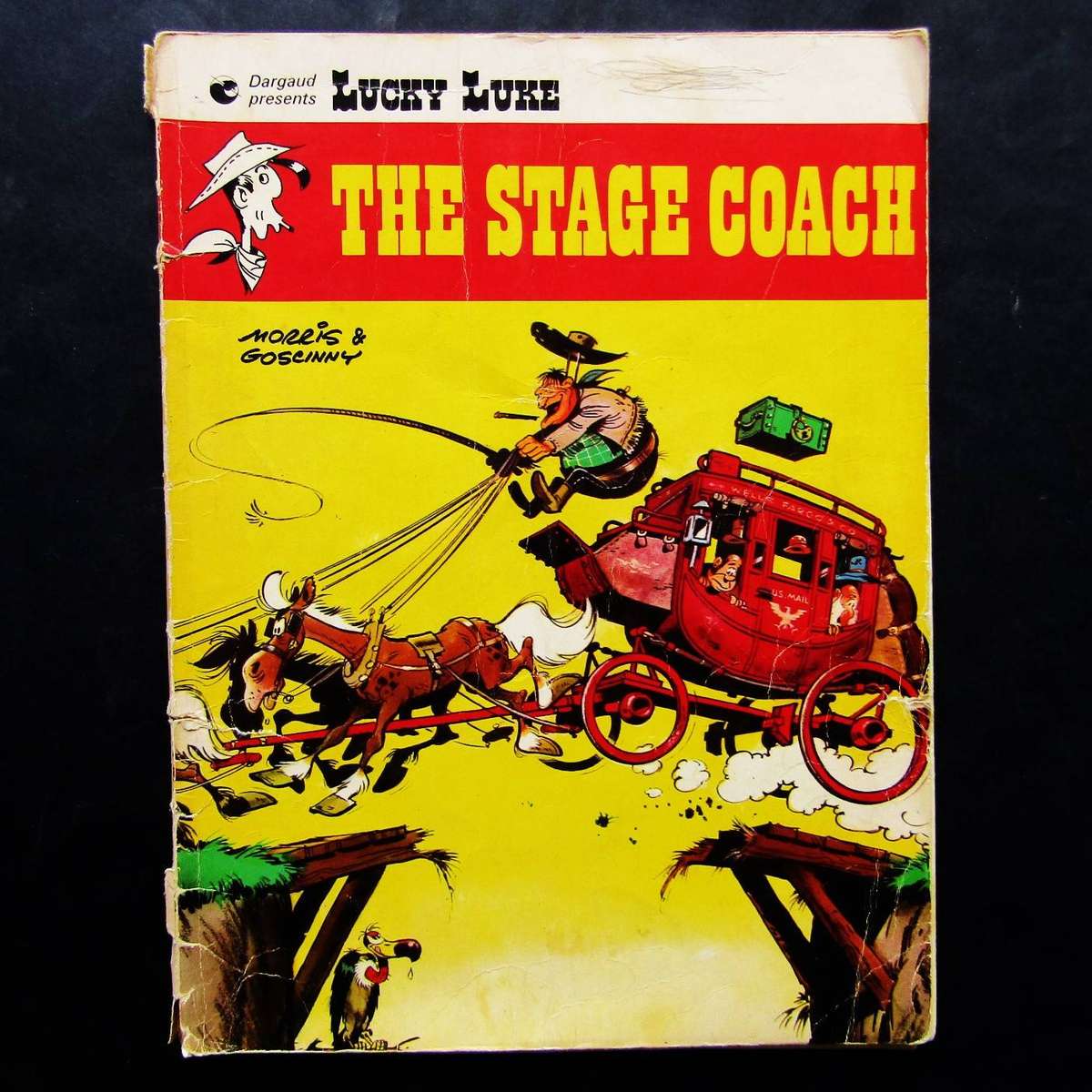 Lucky Luke - The Stage Coach - Softcover Book (1972)