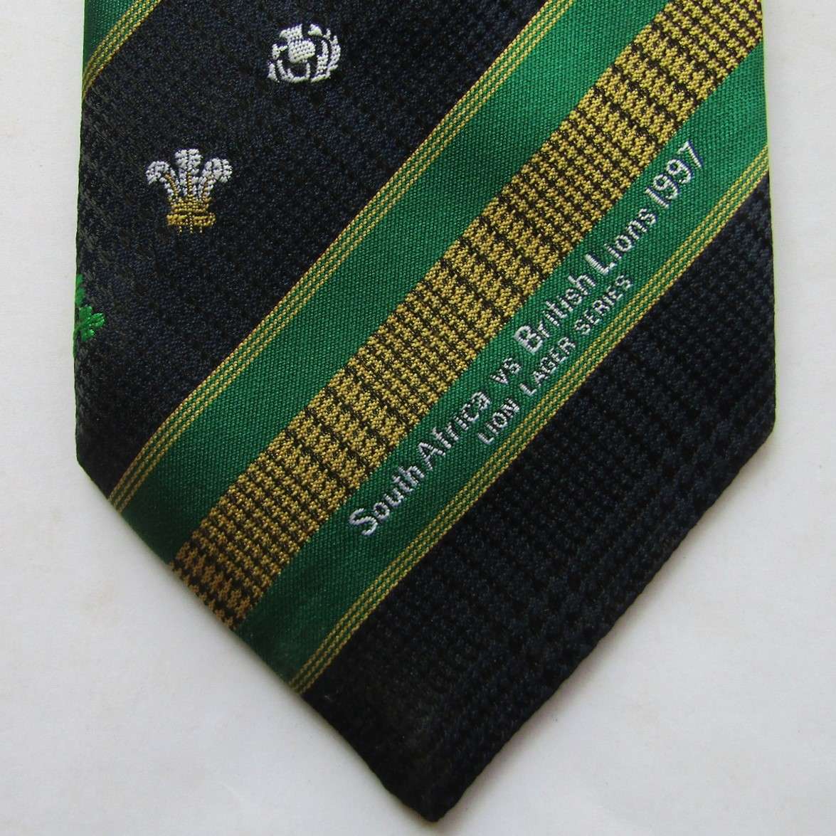 1997 Springboks vs British Lions Rugby Neck Tie