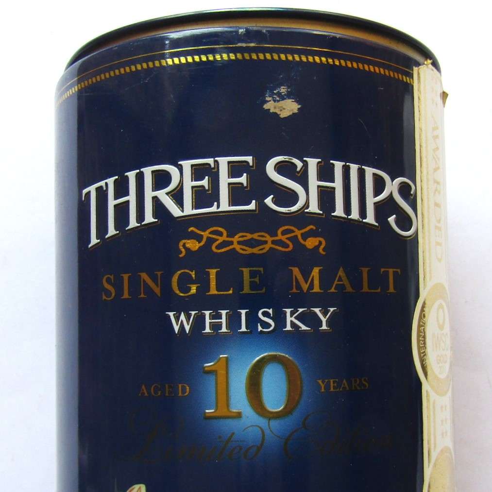 Old Three Ships Limited Edition 10 Year Whisky Tin