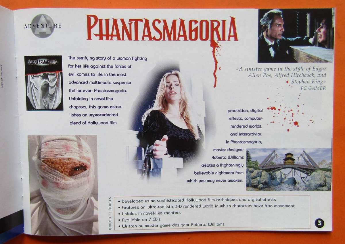 1995-96 Sierra PC Games Catalogue