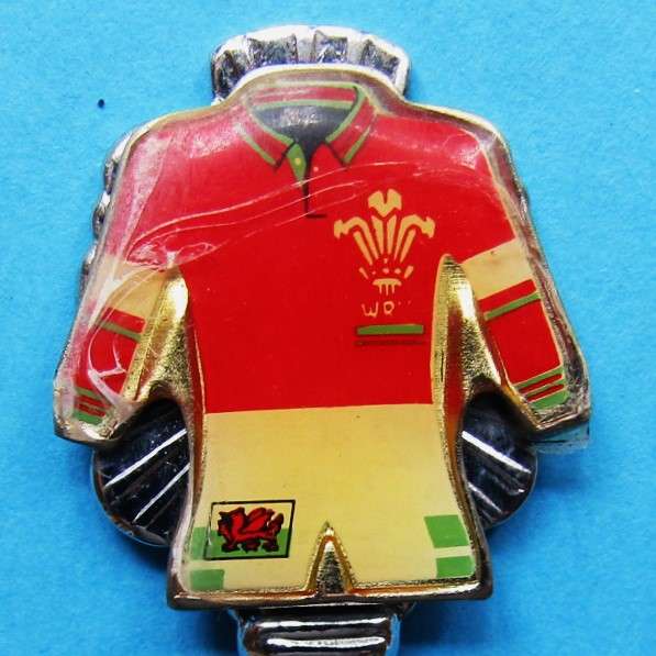 Old Wales Rugby Crested Spoon