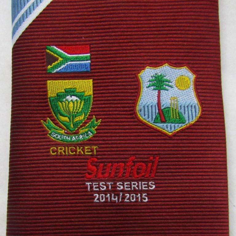 2014/2015 Test Series - SA vs West Indies - Cricket Neck Tie