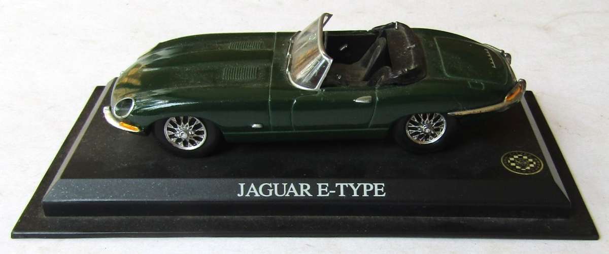 Jaguar E Type 1:43 Scale Model Car