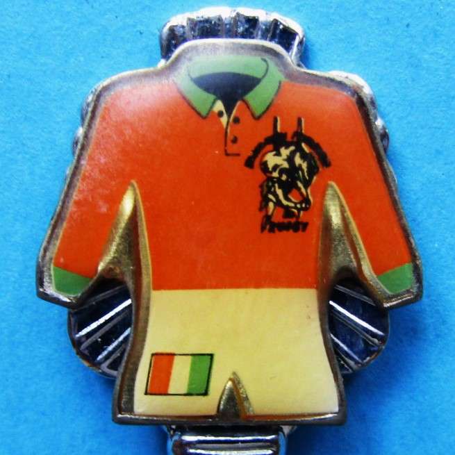 Old Ivory Coast Rugby Crested Spoon