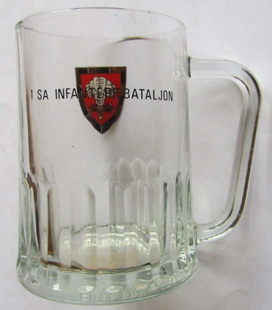 SADF 1 SAI Infantry Beer Mug