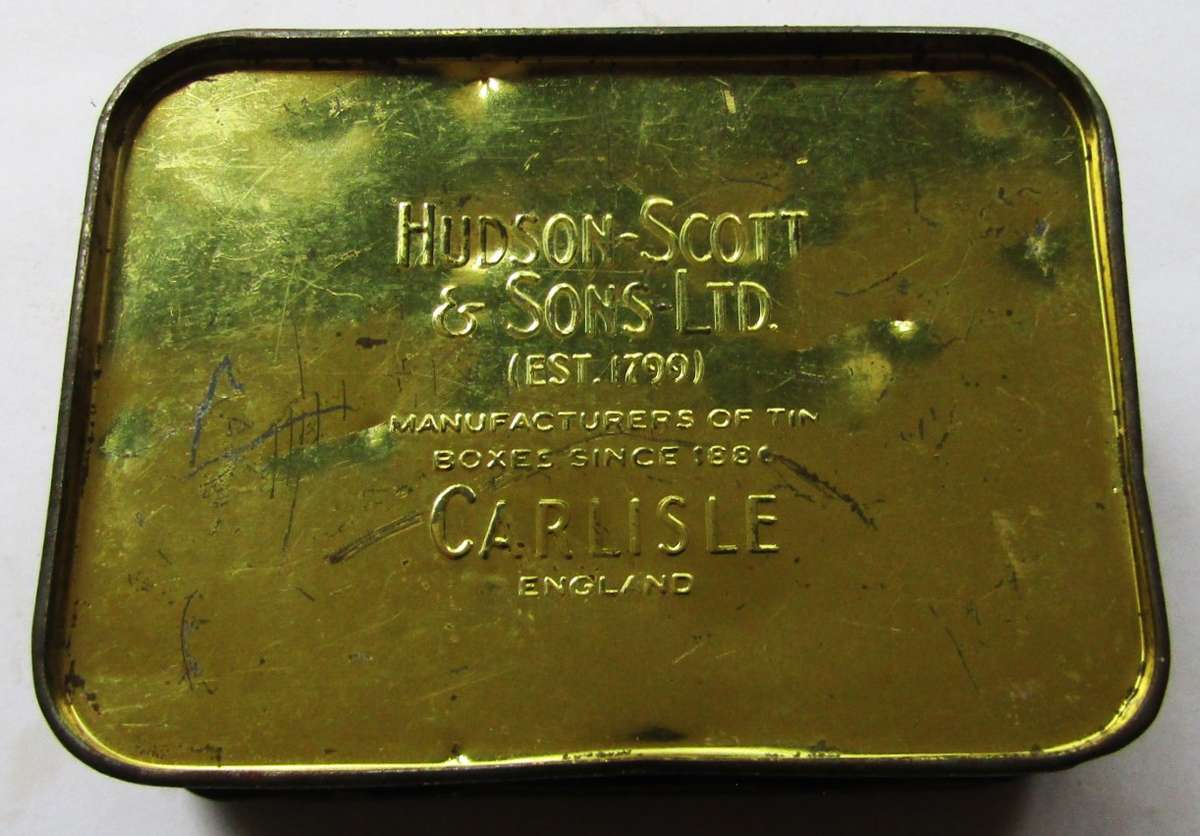 Old Jack Daniel's Whiskey Tin - Made in England