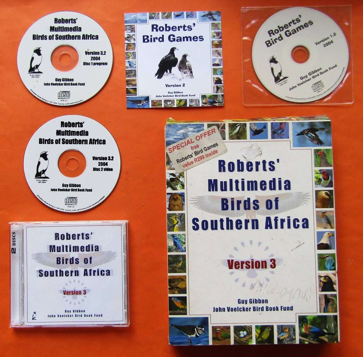 Roberts' Birds of Southern Africa - Multimedia PC Software